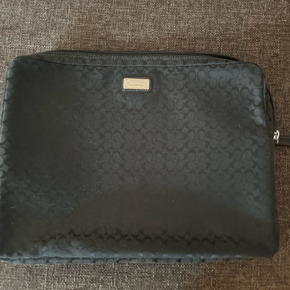 Coach Black Laptop Bag for Men